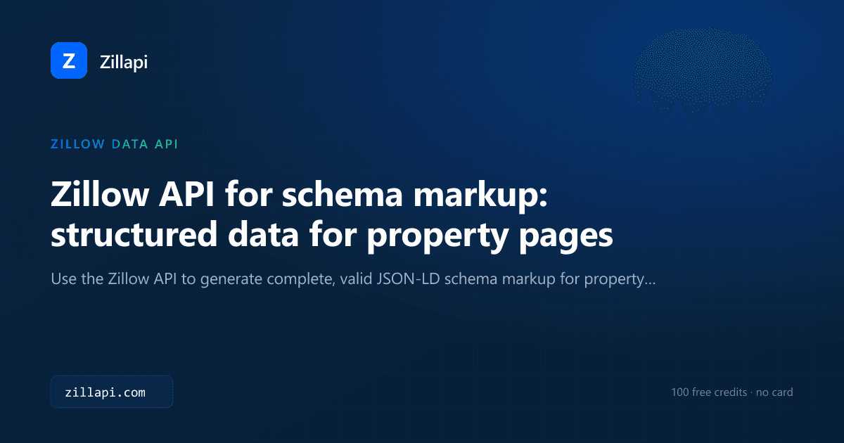 Zillow API For Schema Markup Structured Data For Property Pages Zillapi zillow-api-for-schema-markup-structured-data-for-property-pages-zillapi